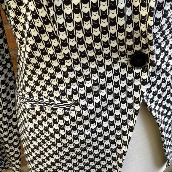 Betabrand cats tooth single button blazer - Picture 5 of 8